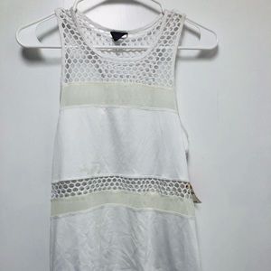 Material Girl Active women’s white tank top